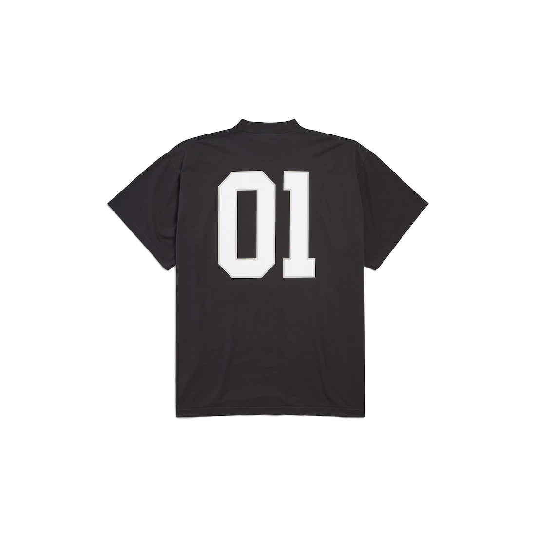 MEN'S BASKETBALL SERIES - OVERSIZED T-SHIRT IN BLACK