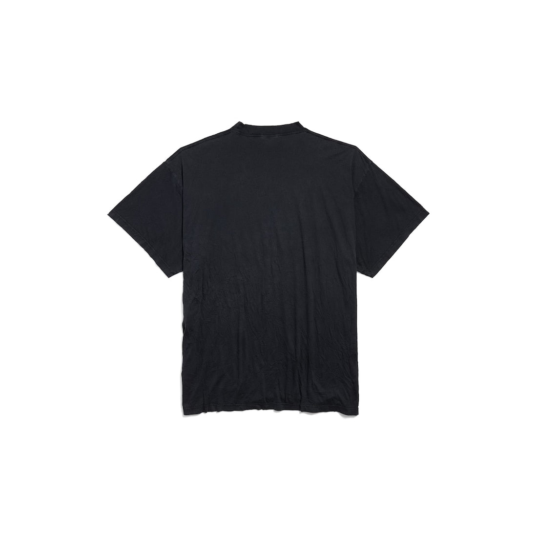 WOMEN'S PIGALLE T-SHIRT OVERSIZED IN BLACK FADED