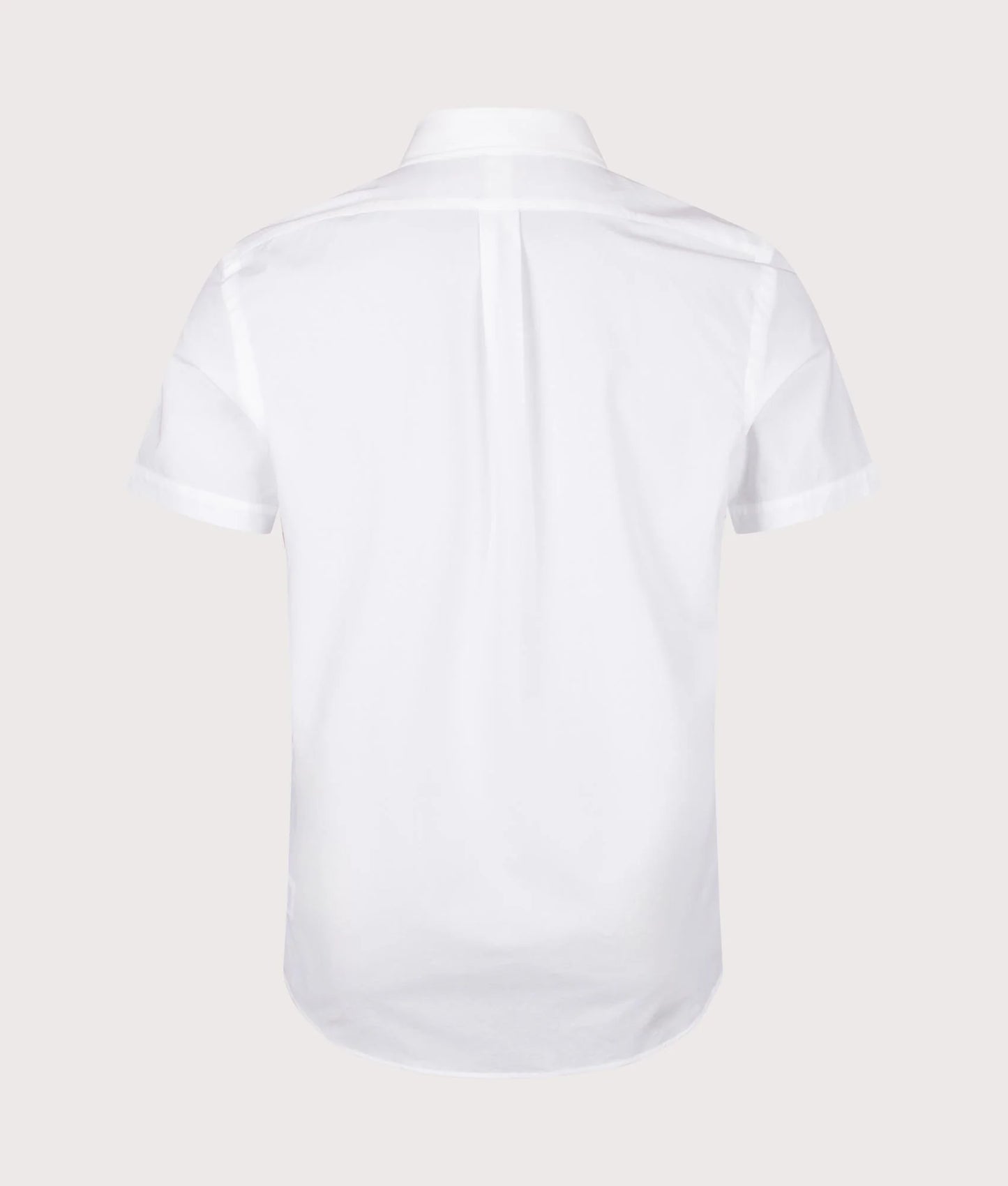 Custom Fit Short Sleeve Stretch Poplin Shirt