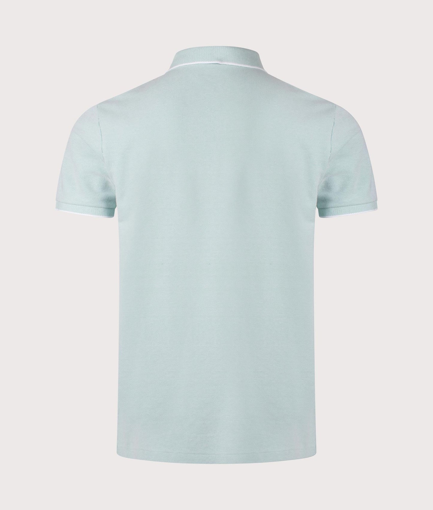 Custom Slim Fit Stretch Oxford Mesh Polo Shirt