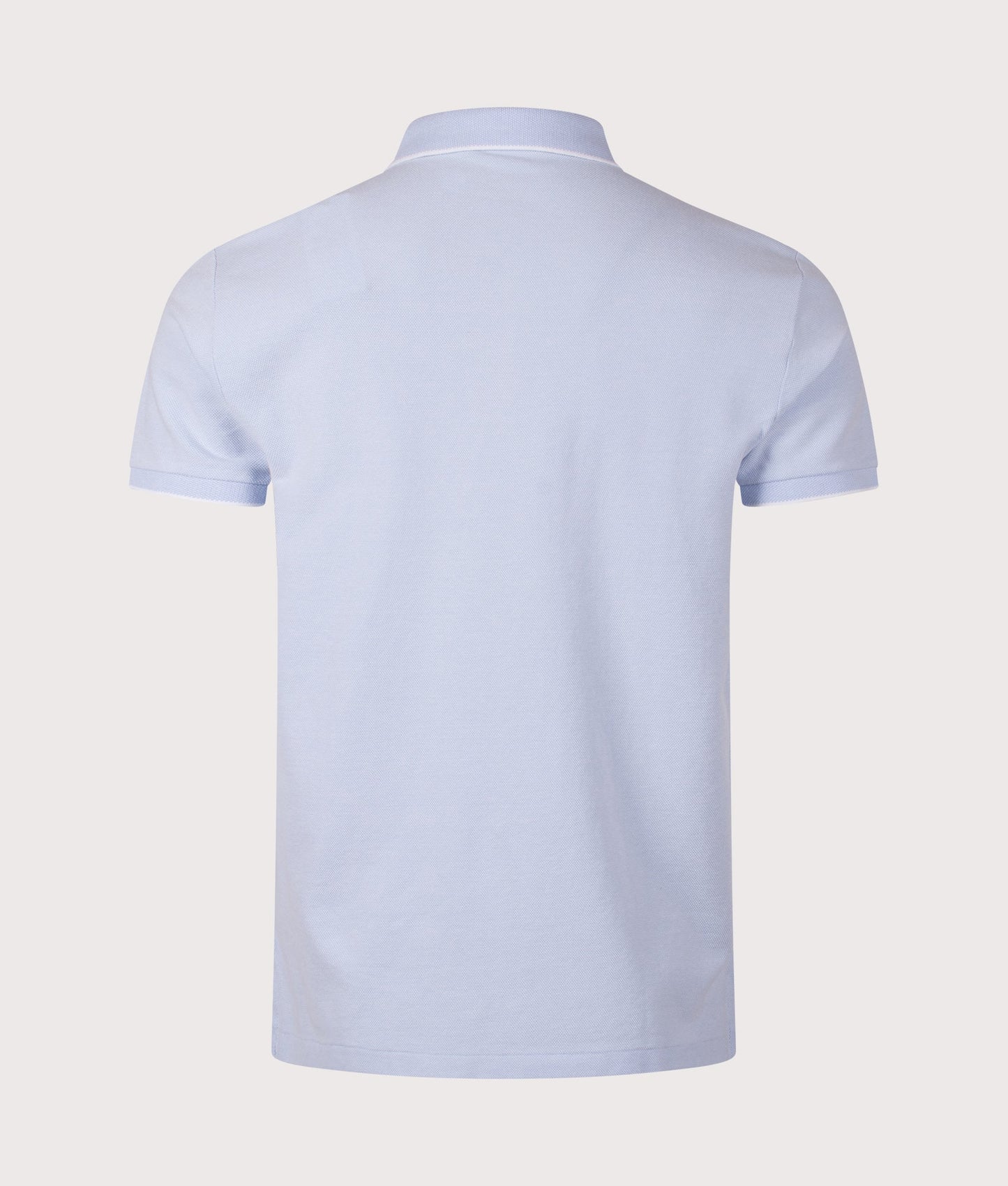 Custom Slim Fit Stretch Oxford Mesh Polo Shirt