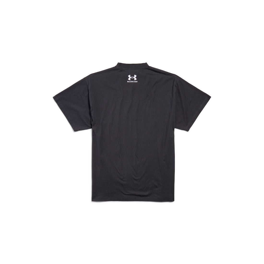 MEN'S UNDER ARMOUR® T-SHIRT OVERSIZED IN BLACK/WHITE