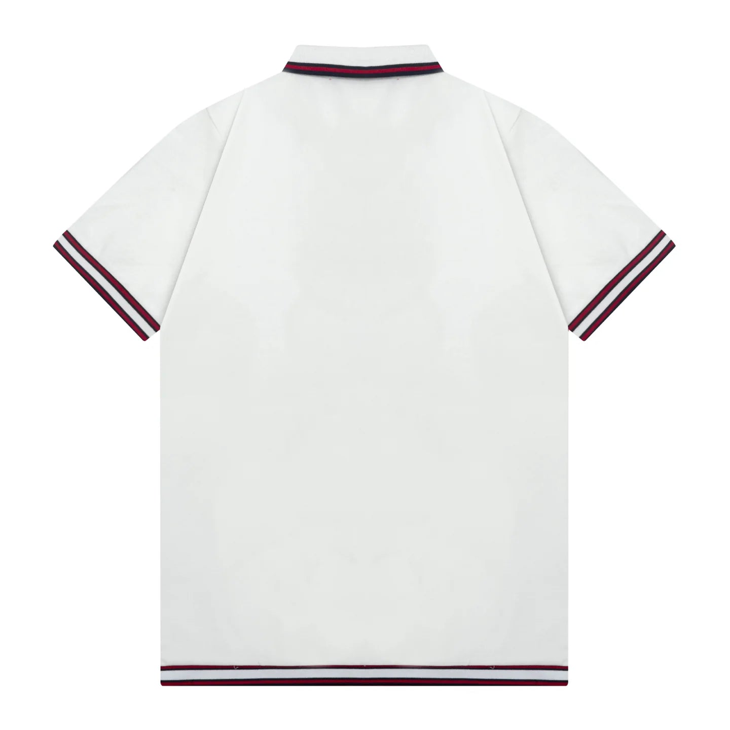 250408 New high-quality letter webbing with a color-matched collar POLO