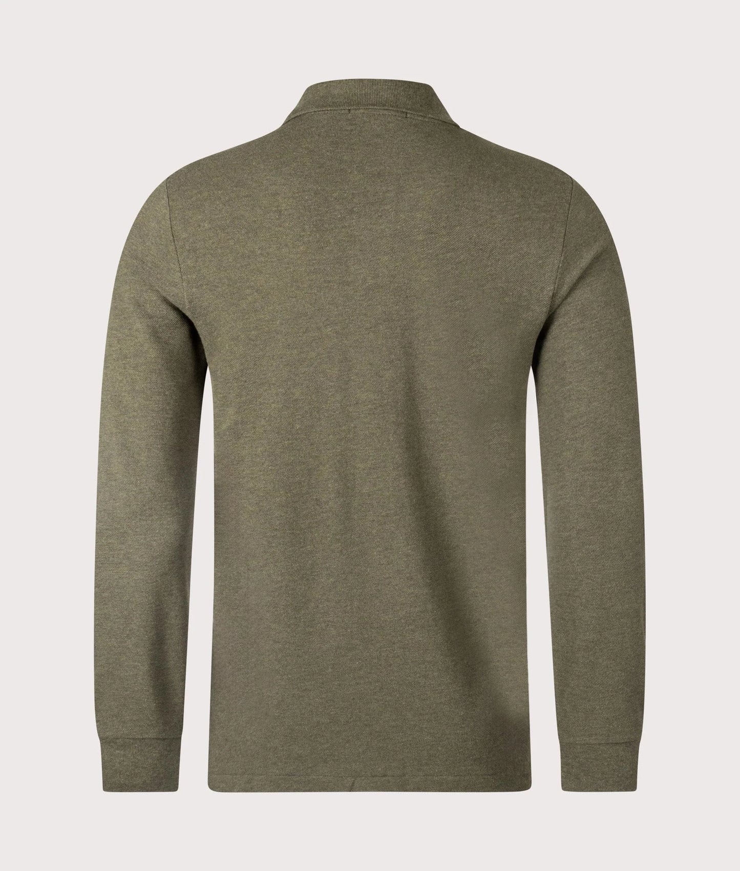Custom Slim Fit Long Sleeve Polo Shirt