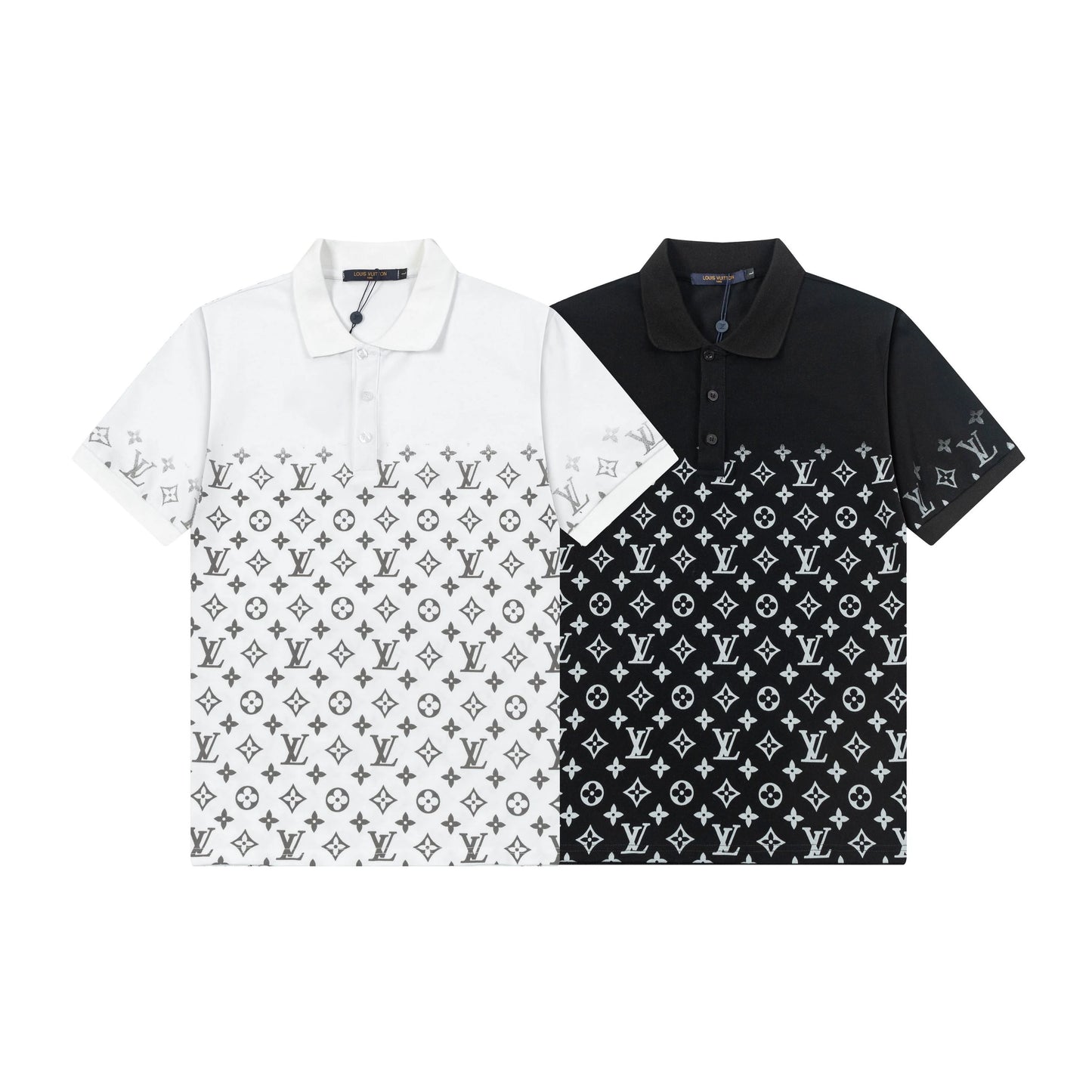 250305 High-end series of high quality gradient printed POLO shirt