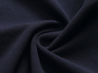 260415 New high-quality checked patchwork knit collar polo shirt