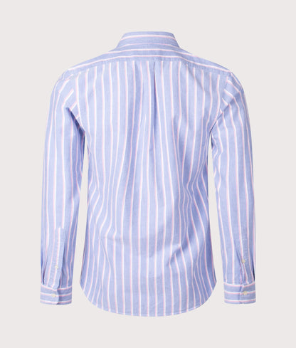 Slim Fit Striped Oxford Shirt