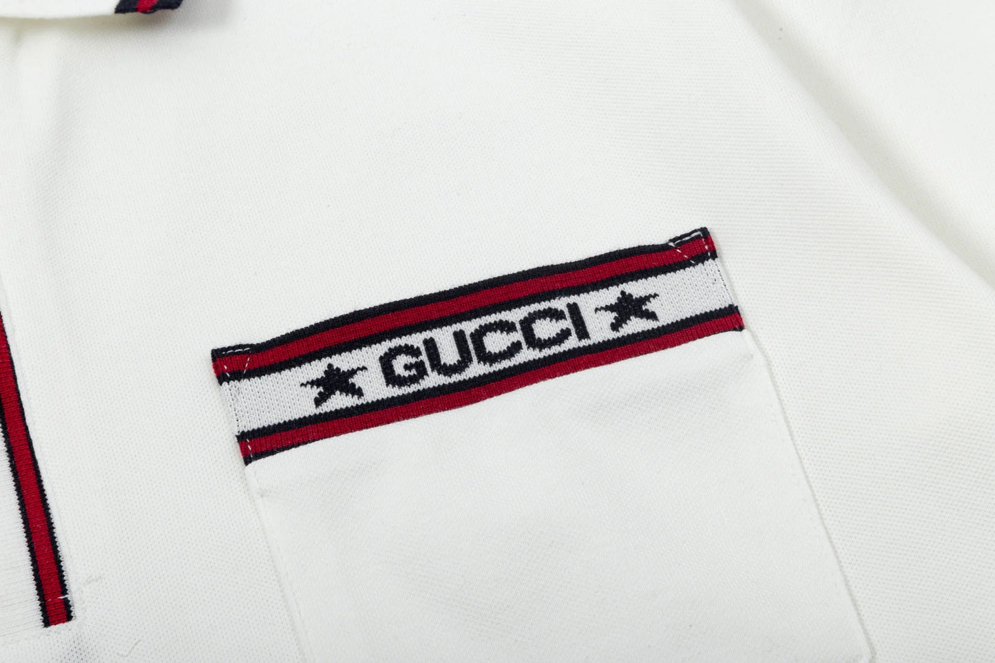 250408 New high-quality letter webbing with a color-matched collar POLO