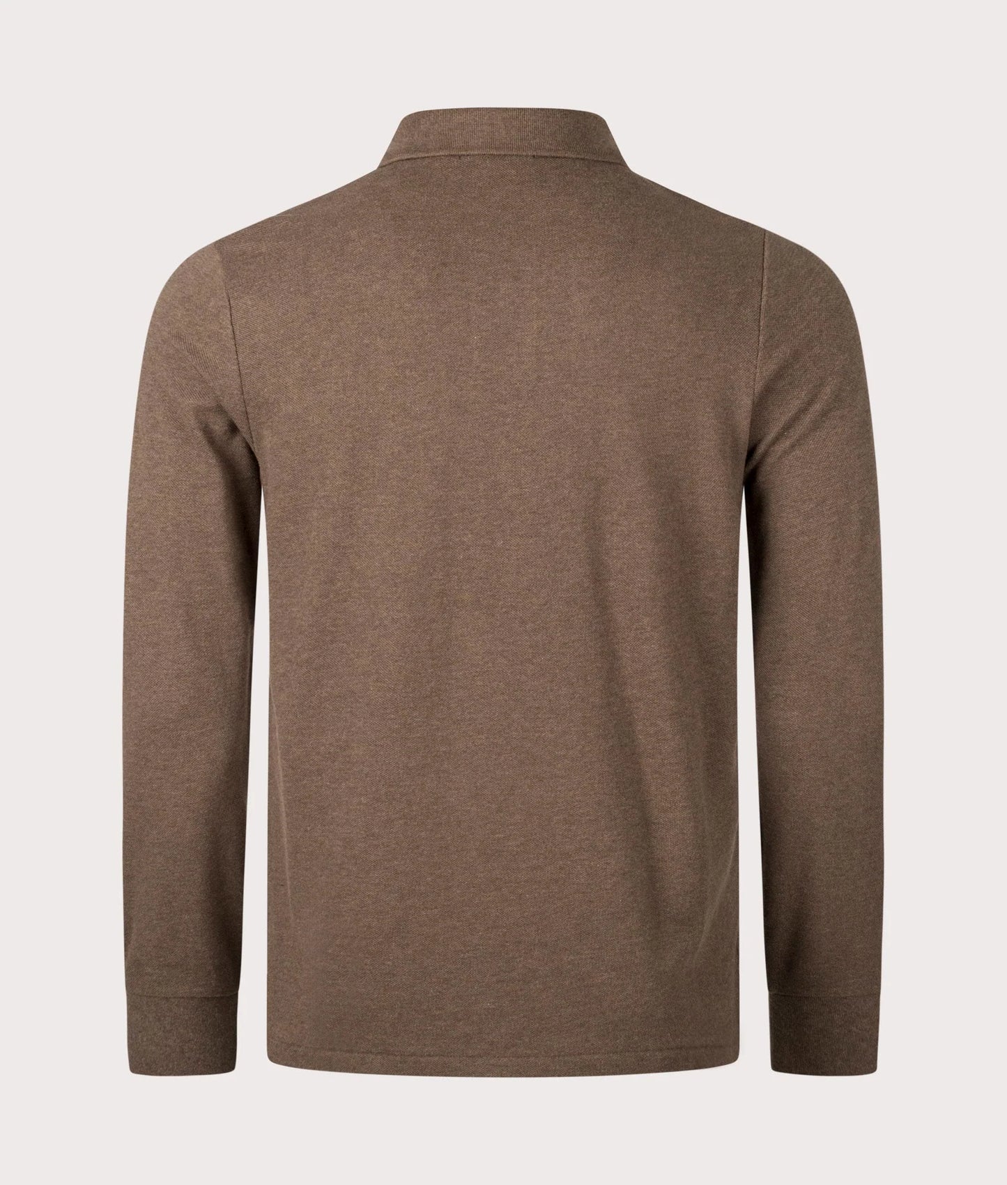 Custom Slim Fit Long Sleeve Polo Shirt