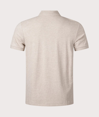 Custom Slim Fit Mesh Polo Shirt