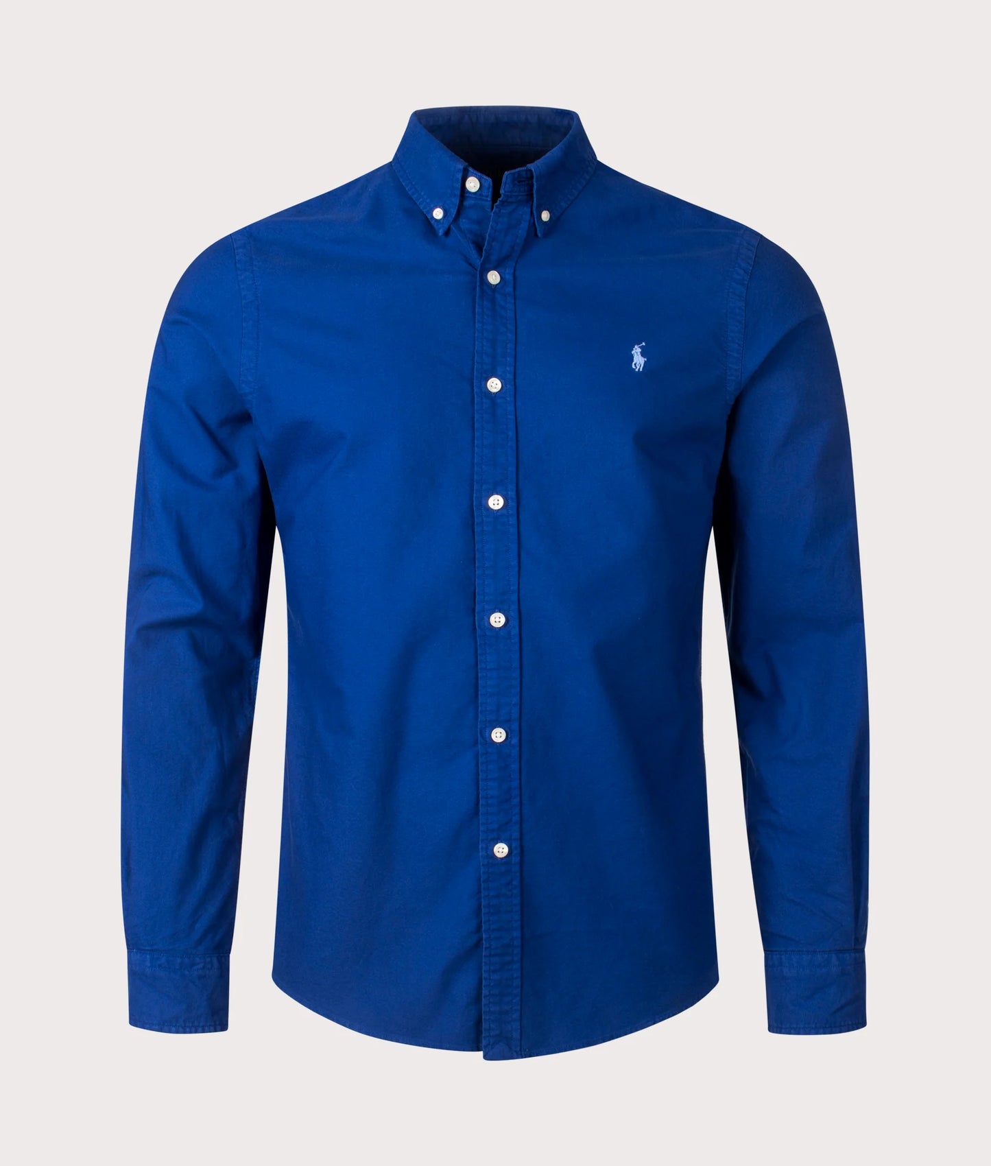 Slim Fit Garment-Dyed Oxford Shirt