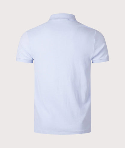Custom Slim Fit Mesh Polo Shirt