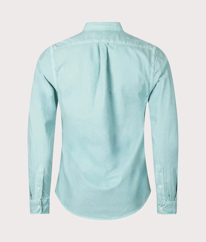 Slim Fit Garment-Dyed Oxford Shirt