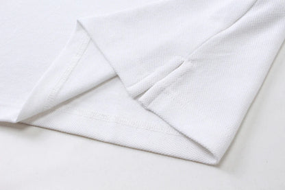 250313 New simple print knit POLO