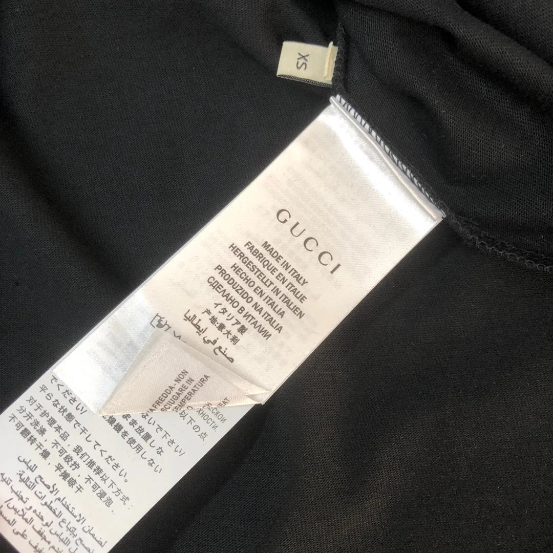 Letters Overlap Print T Shirt