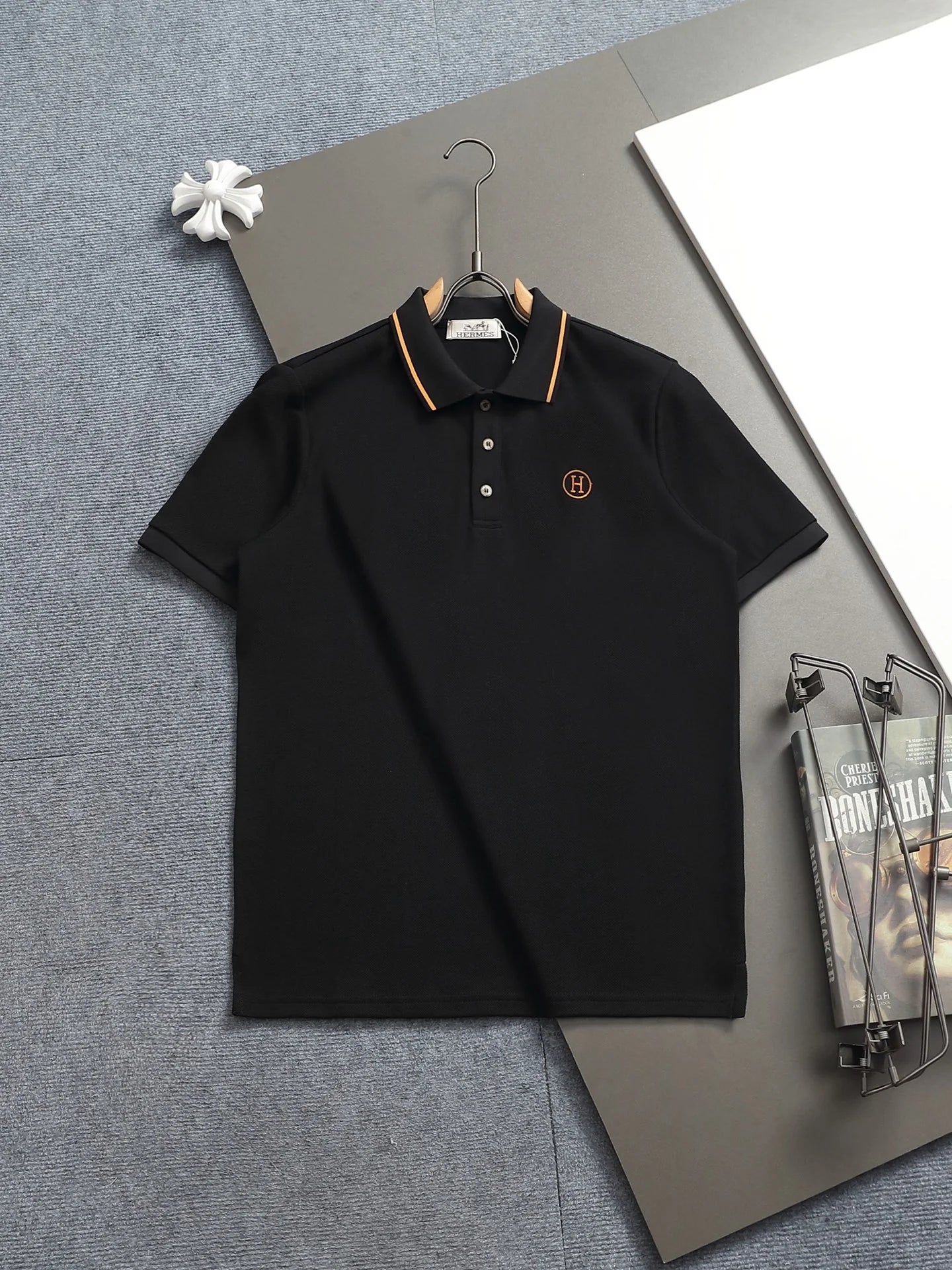 260113 New high-quality classic embroidered polo