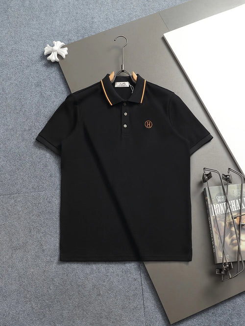 260113 New high-quality classic embroidered polo