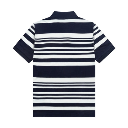 250513 New high-quality striped fashionable POLO shirt