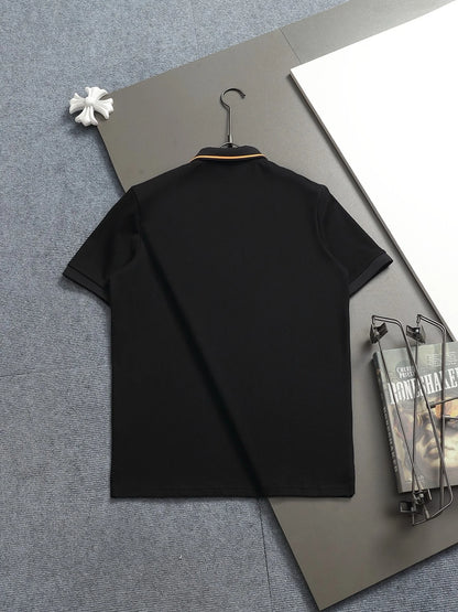 260113 New high-quality classic embroidered polo