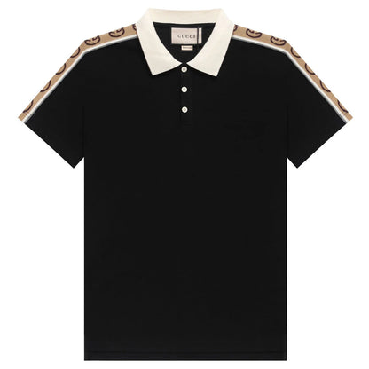 250212 Classic high quality jacquard polo shirt