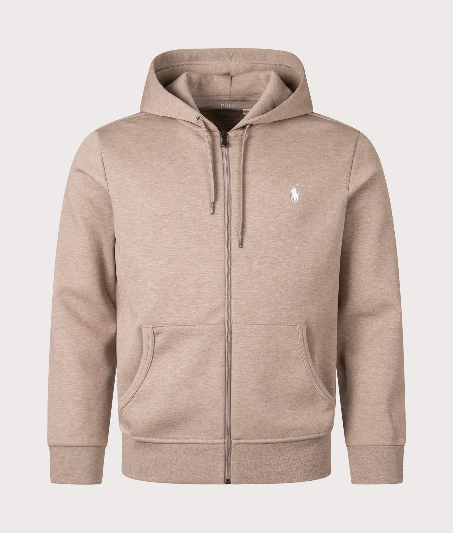 Zip Through Double Knit Hoodie