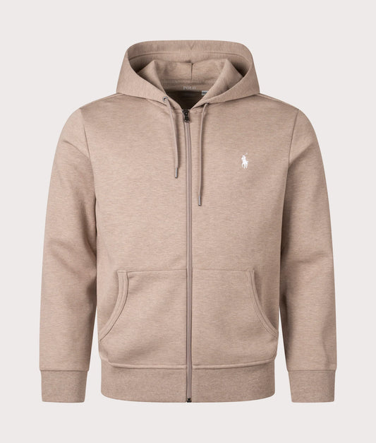 Zip Through Double Knit Hoodie
