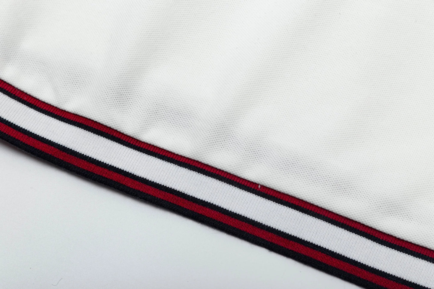 250408 New high-quality letter webbing with a color-matched collar POLO