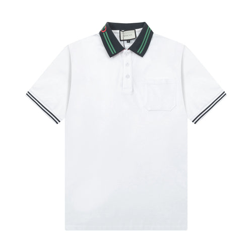 250325  New high quality neckline color POLO shirt