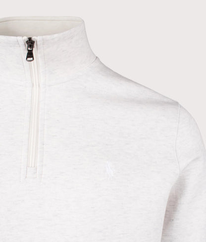 Double-Knit Quarter Zip Sweatshirt
