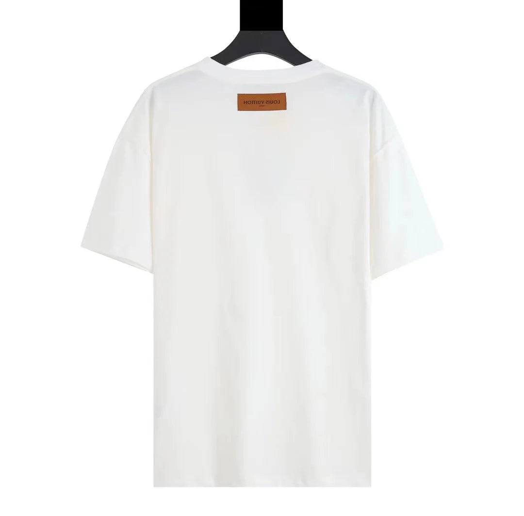 Alphabet Graffiti Splash Ink T shirt