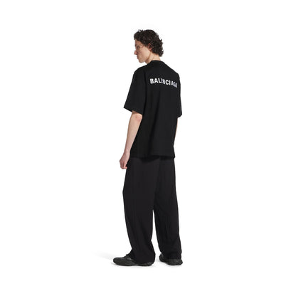 MEN'S LOGO T-SHIRT MEDIUM FIT IN BLACK