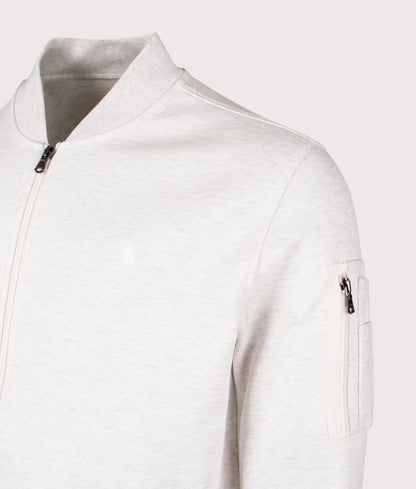 Double-Knit Bomber Jacket