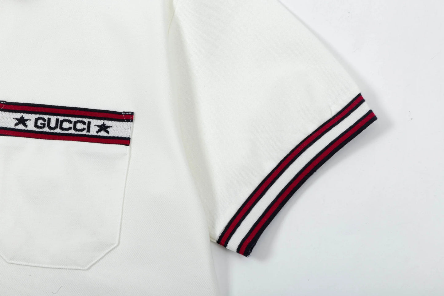 250408 New high-quality letter webbing with a color-matched collar POLO