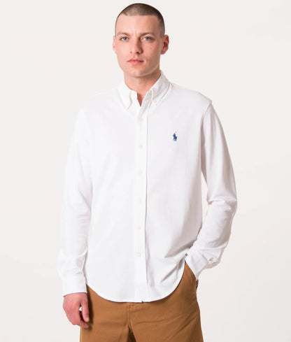 Relaxed Fit Featherweight Mesh Shirt