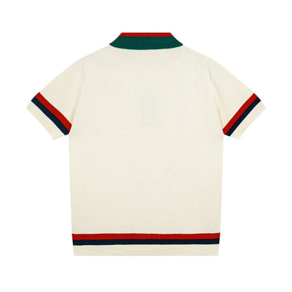 250313 New high quality College lapel polo