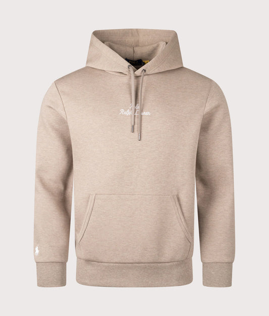 Script Chest Logo Hoodie