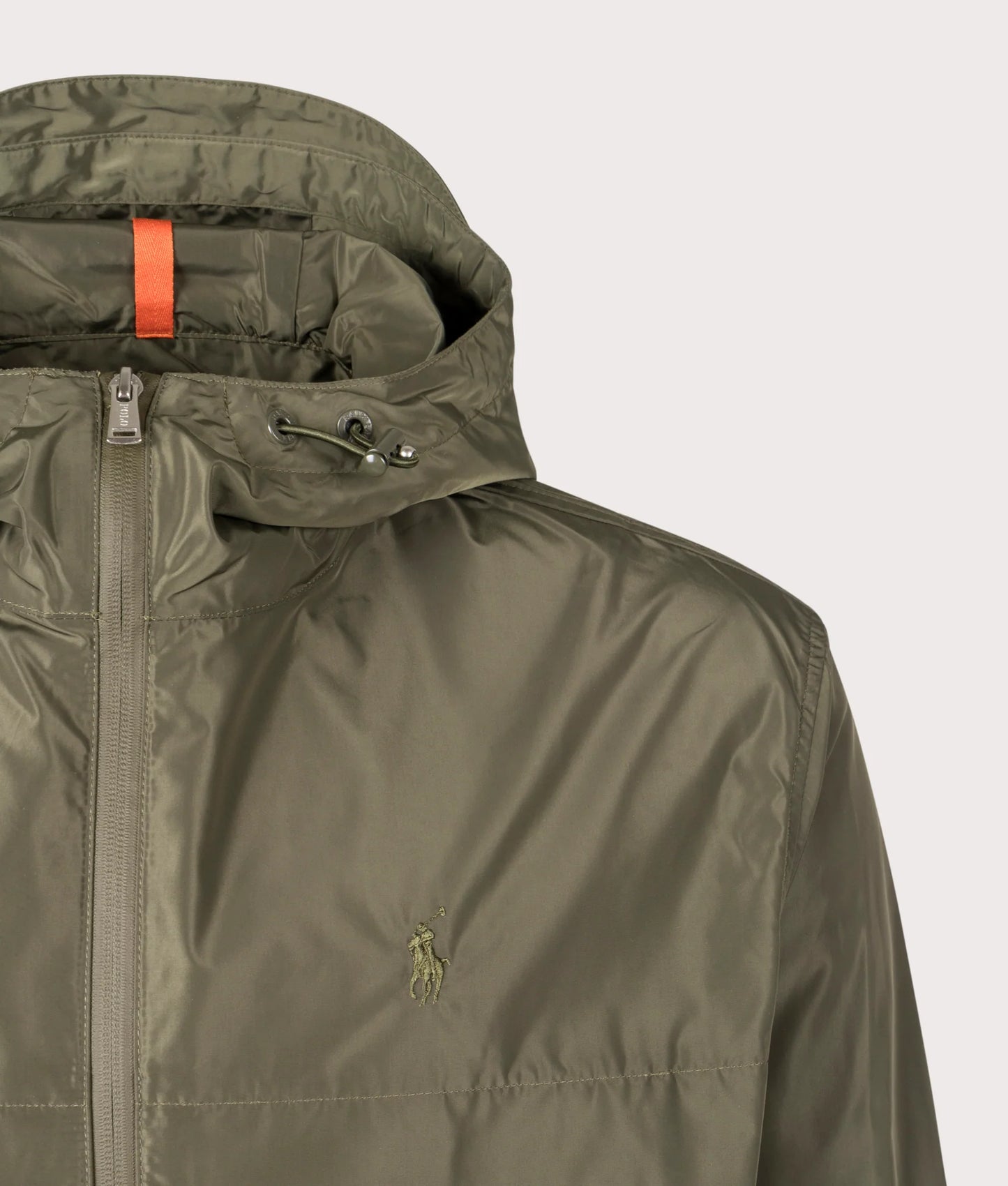 Zip Through Hooded Windbreaker Jacket