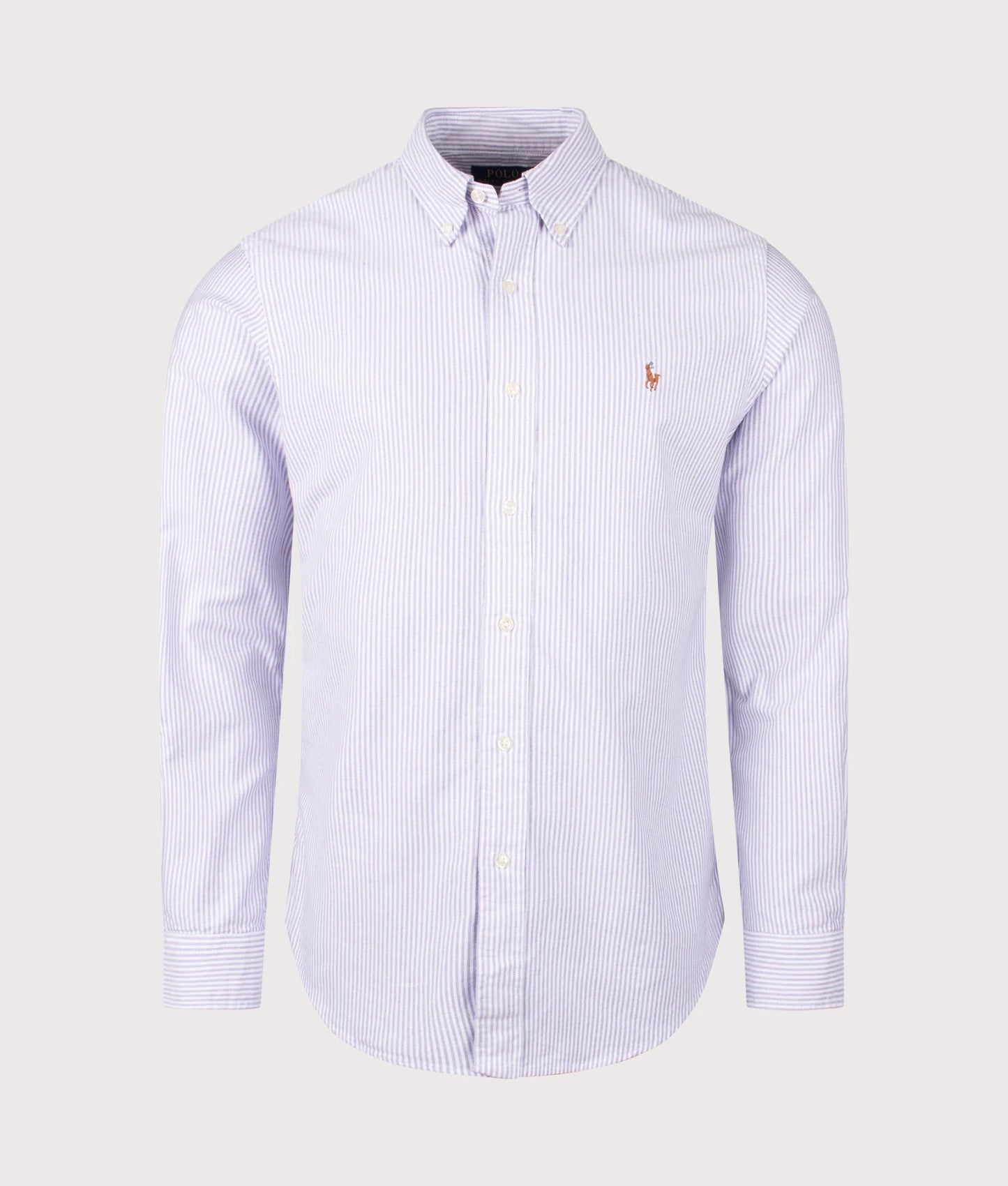 Custom Fit Striped Oxford Shirt