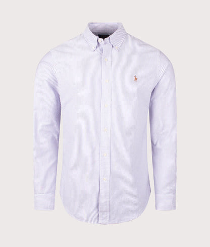 Custom Fit Striped Oxford Shirt