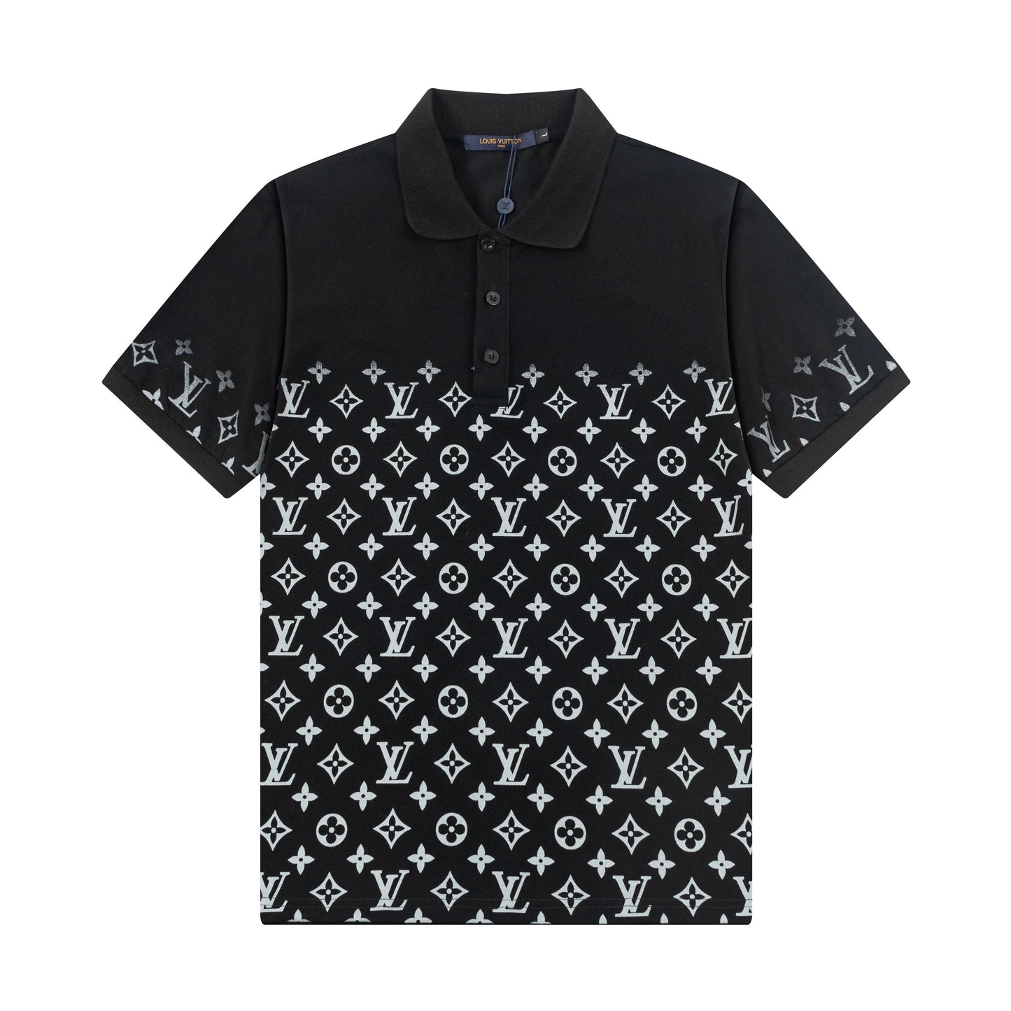 250305 High-end series of high quality gradient printed POLO shirt