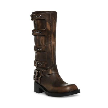 ROCKYY BROWN LEATHER