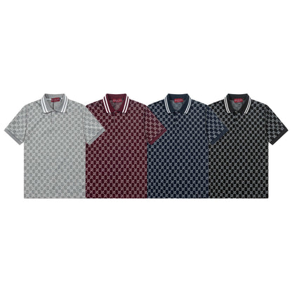 250305 Classic durable series high quality full print POLO shirt
