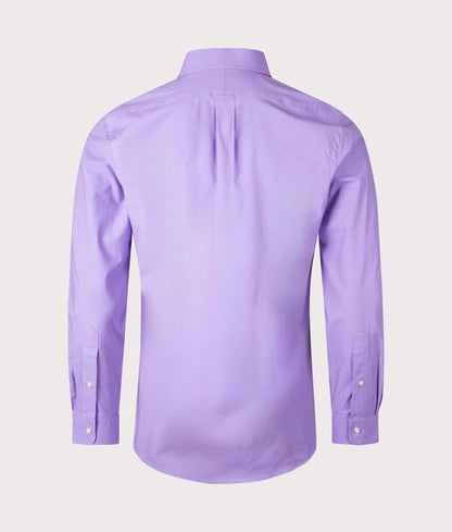 Custom Fit Stretch Poplin Shirt