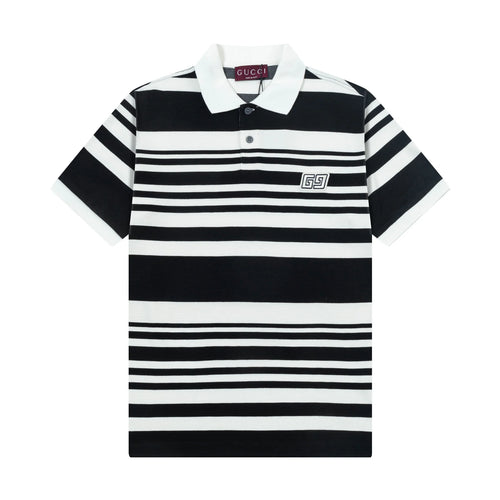250513 New high-quality striped fashionable POLO shirt