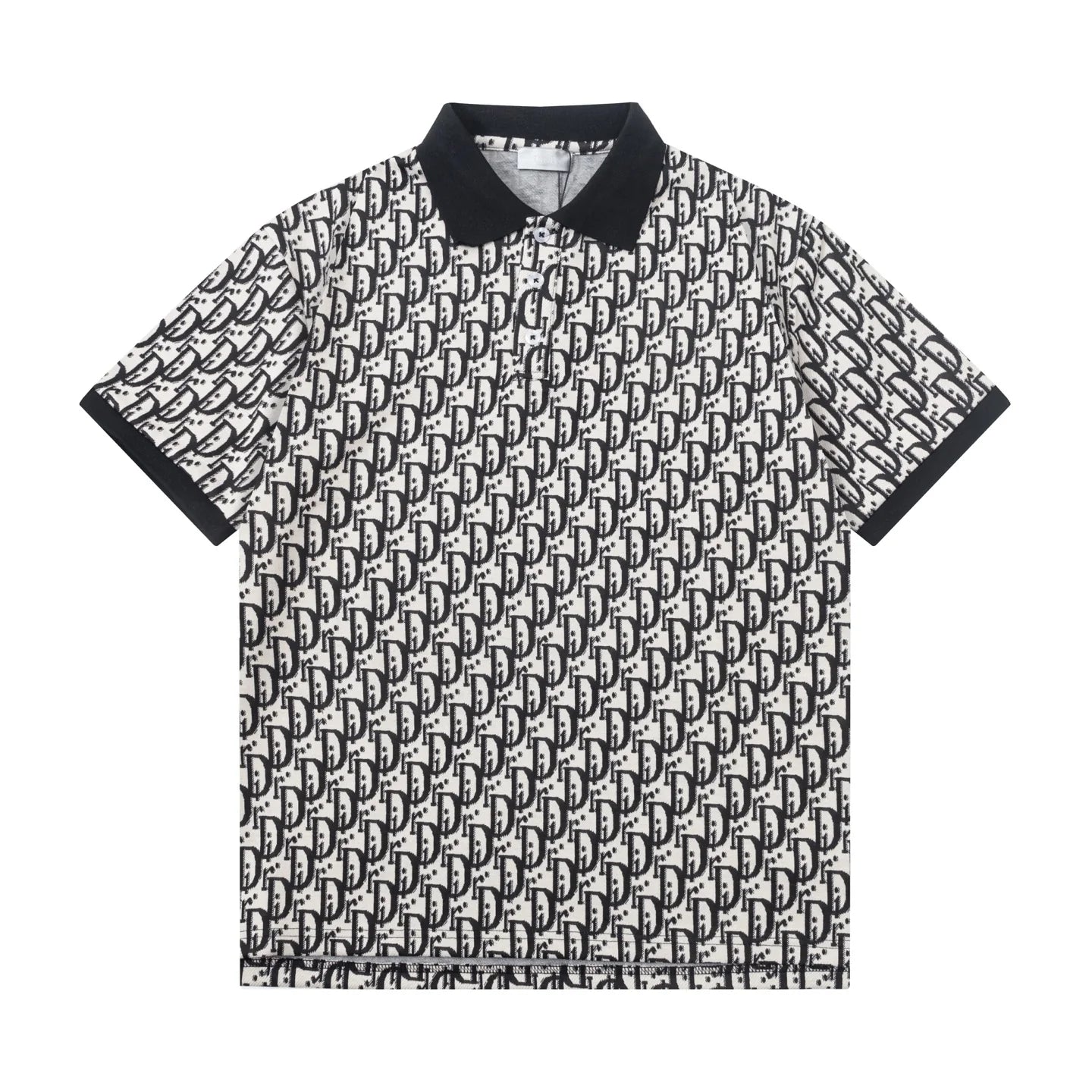 250604 The new high-quality full-body jacquard letter POLO