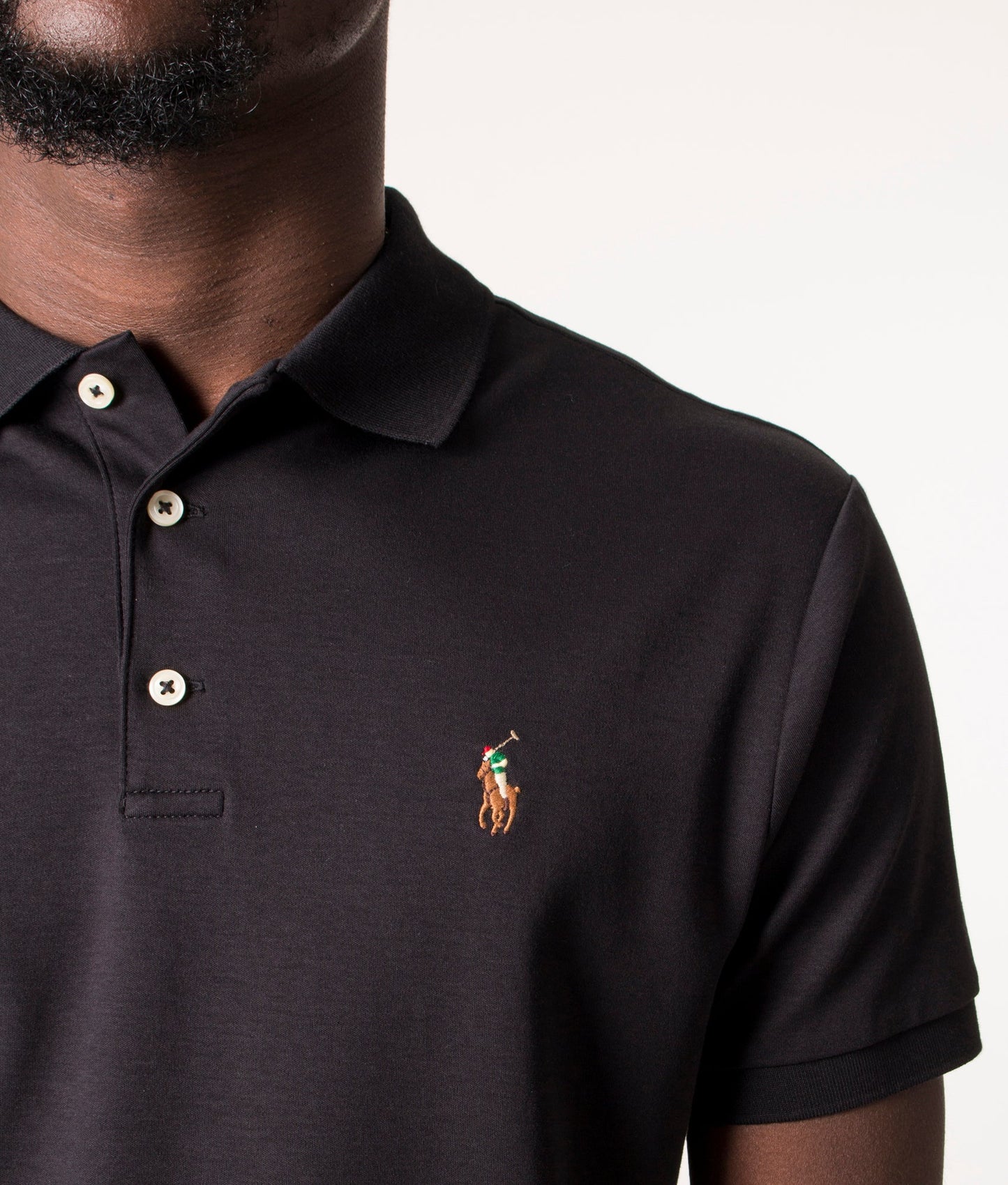 Custom Slim Fit Interlock Polo Shirt
