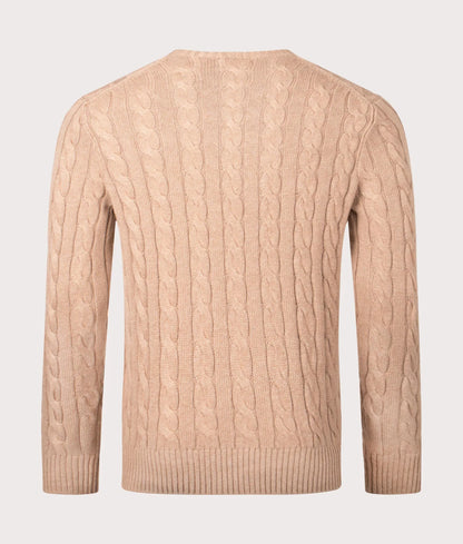 Cable Knit Cotton Jumper