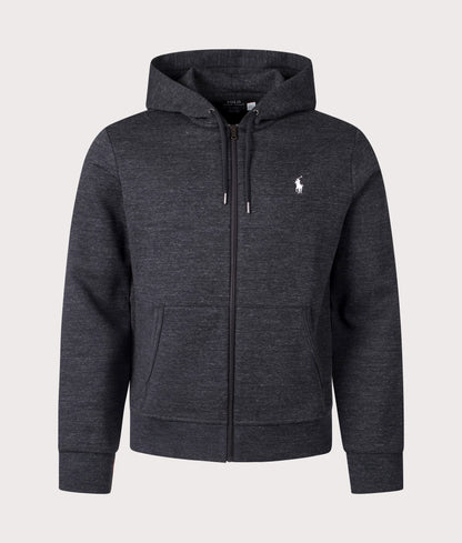 Zip Through Double Knit Hoodie