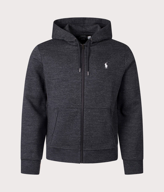 Zip Through Double Knit Hoodie