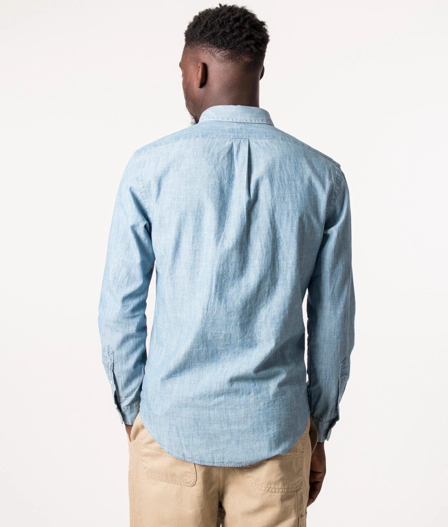 Slim Fit Chambray Shirt
